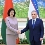 Mirziyoyev receives the Chairman of the Council of the Republic of Belarus