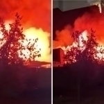 Qashqadaryoda biryo‘la 2 ta oshxonaga o‘t ketdi (video)