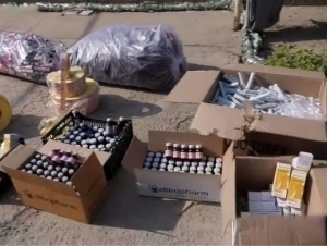 Наманганда қалбаки дорилар ишлаб чиқарган цех аниқланди (видео)