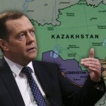 A post on Medvedev's Vkontakte page about Russia's invasion plans goes viral