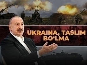 Ukrainians, never give up – Ilham Aliyev