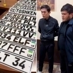 Samarqandda soxta raqam sotayotganlar ushlandi (video)