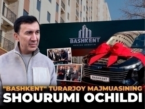“Bashkent” turarjoy majmuasining shourumi ochildi
