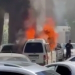 Toshkentda Damas va Cobalt yonib ketdi (video)