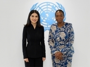Saida Mirziyoyeva Venada Guterrishning o‘rinbosari bilan uchrashdi