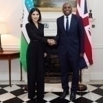 Saida Mirziyoyeva meets with David Lammy