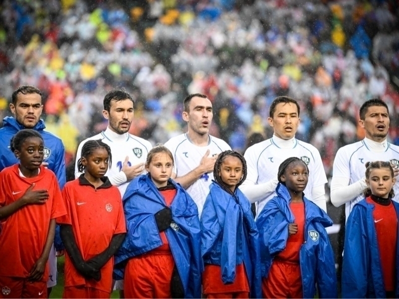 How were Uzbekistan players rated against Canada?