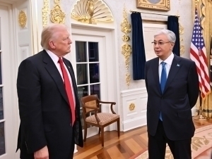 Putinning yonidan qaytgan To‘qayev Tramp bilan gaplashdi