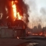 Россиянинг нефть заводлари яна Украина дронлари нишонига айланди