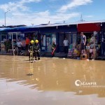 “Ўрикзор” бозорини нега сув босгани маълум бўлди (видео)