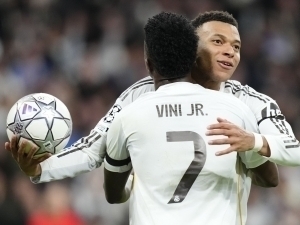 Vinisius Chempionlar ligasida haftaning eng yaxshi futbolchisi deb topildi