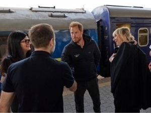 Britaniya shahzodasi Garri ilk bor Kiyevga bordi