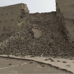 Buxoroda qal’a devori qulab tushdi