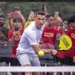 Ronaldu singapurlik talabalar bilan tennis o‘ynadi