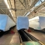 Three metro trains were delivered from Russia to Tashkent