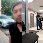 Uzbek diplomats beat a local citizen in Moscow? (video)
