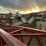 Fransiyada kuchli tornado kuzatildi. Qurbon bor (video)