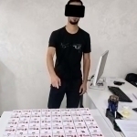 Ҳиндистондан жўнатилган наркотикни почтадан олаётган шахс ушланди (видео)