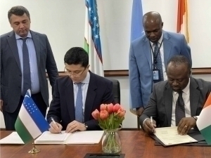 Uzbekistan establishes diplomatic relations with Côte d'Ivoire