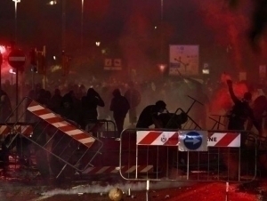 Italiya-Isroil o‘yini oldidan norozilik namoyishlari bo‘lib o‘tdi