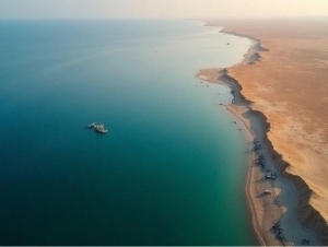 Kaspiy dengizi sathi rekord darajada pasaydi