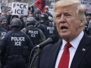 Tramp AQSHdagi ommaviy noroziliklarni jilovlay olmayapti