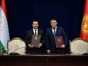 Қирғизистон ва Тожикистон чегара делимитацияси бўйича битим имзолади (видео)