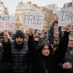 Berlindan Parijgacha: Yevropa shaharlarida Eron uchun namoyishlar o‘tkazildi