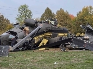 Bosniyada bortida 15 kişi bölgan vertolyot quladi. Qurbonlar bor (video)
