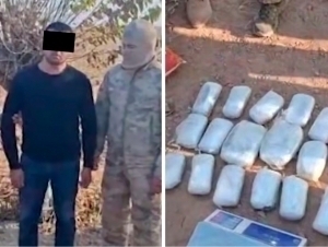 Surxondaryoda mashinasida 50 kg “gashish” olib ketayotgan fuqaro ushlandi