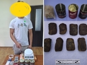 Чирчиқда 17 ёшли мактаб ўқувчиси 600 минг долларлик гашиш билан ушланди