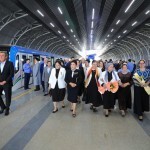 Toshkent yer usti metro liniyasining 5 ta bekati ishga tushdi