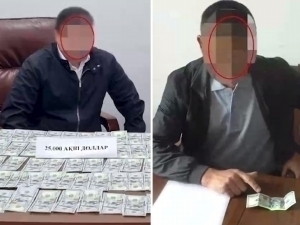 Deputy prosecutor and deputy district governor were apprehended for accepting bribes