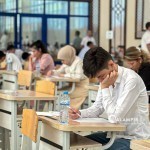 Абитуриент аёллар эркакларни доғда қолдирди