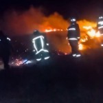 Qoraqalpog‘iston va Xorazm chegarasida yong‘in sodir bo‘ldi (video)