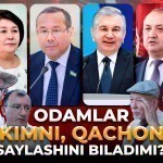 Odamlar kimni, qachon saylashini biladimi?