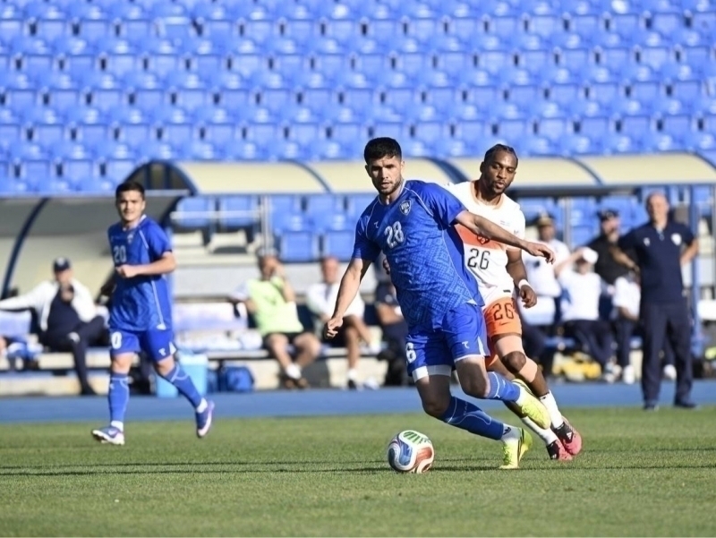 Uzbekistan defeats the Netherlands in second training match