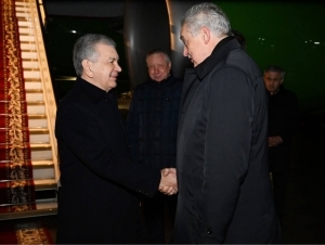 Shavkat Mirziyoyev Rossiyaga bordi 