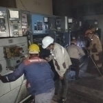Some areas left without power after fire at substation