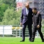 Zelenskiy Tramp bilan gaplashish uchun Berlinga bordi (video)