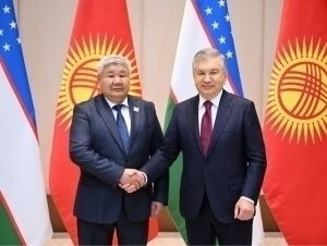 Шавкат Мирзиёев Қирғизистон Энергетика вазирини қабул қилди