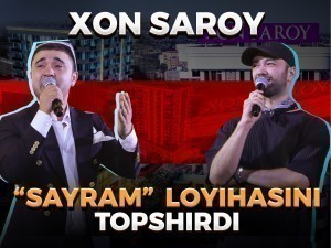 Xon Saroy navbatdagi “Sayram” loyihasi eshiklarini ochdi