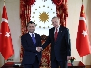 Бахтиёр Саидов Эрдўған билан учрашди