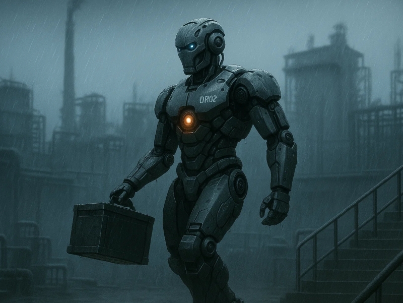 Хитой ёмғирда ҳам ишлай оладиган одамсимон робот ишлаб чиқди