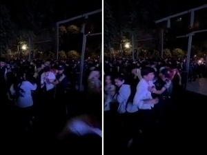 Report was filed to the parents of the teens who quarreled at Tashkent festival (video)