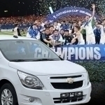 Asian champions to receive cars