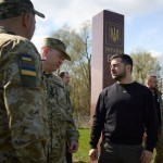 Зеленский Беларусь чегарасига борди