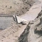 Afg‘onistonda 286 ming dollarlik yangi to‘g‘onni suv yuvib ketdi (video)