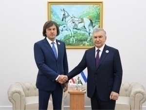 Mirziyoyev receives Georgian Prime Minister