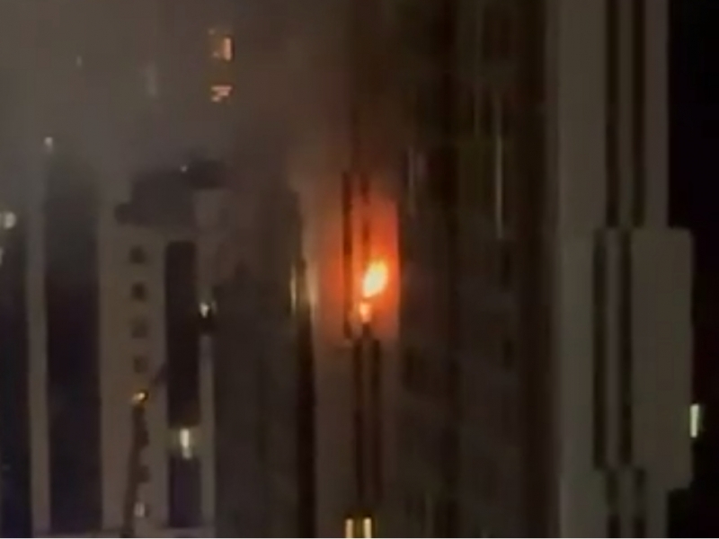 Qozog‘istondagi dahshatli yong‘inda 3 bola halok bo‘ldi (video)